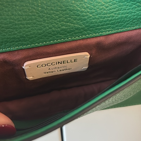 Green coccinelle purse leather - Picture 4 of 5